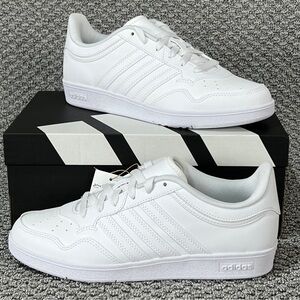 Adidas Hoops 4.0 Basketball Shoes Unisex Men's 8 / Women's 9 Cloud White Sneaker